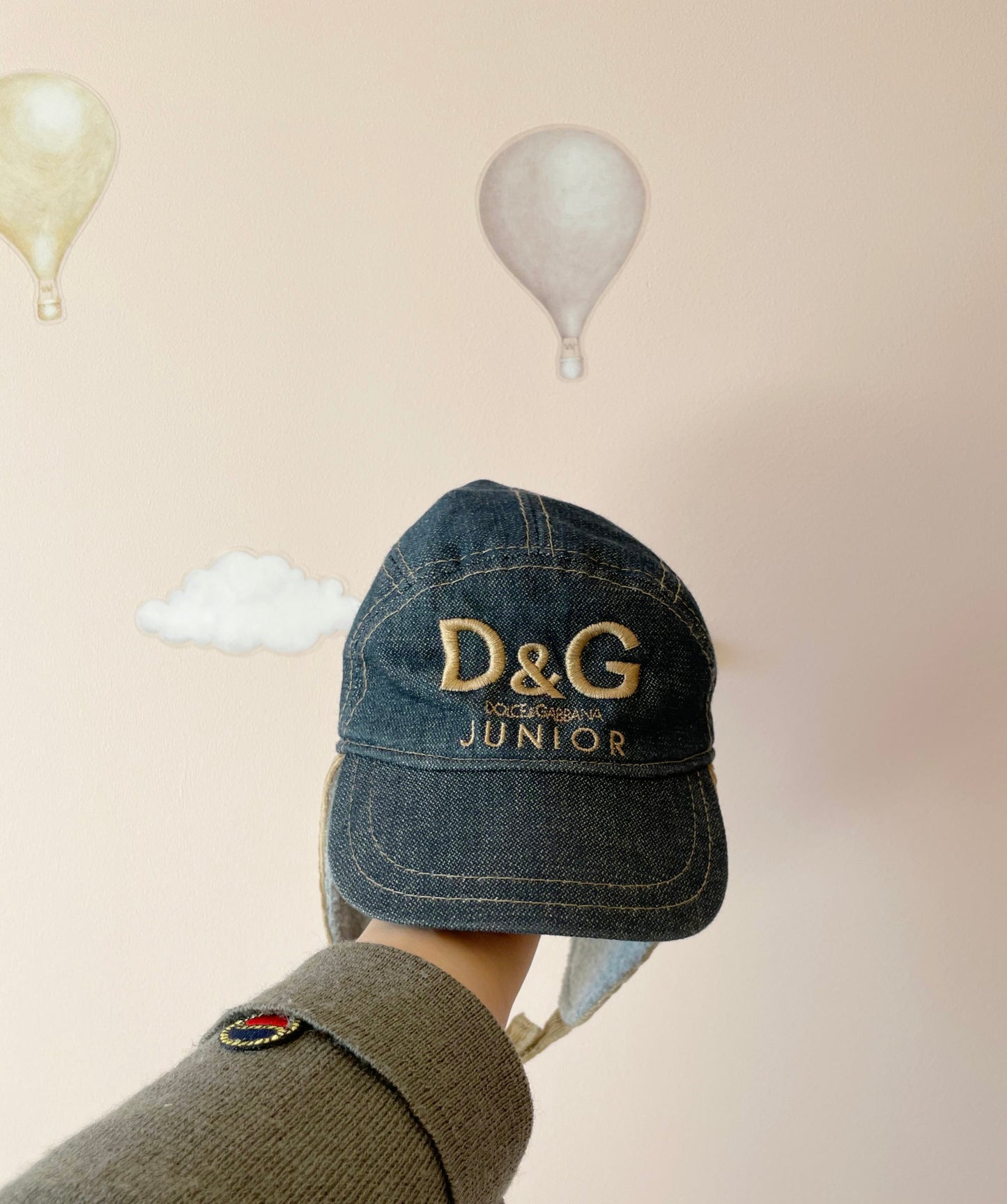 Keps med öronlappar - Dolce & Gabbana strl. 3-5 år